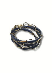 Chain Weave Bracelet | Gold