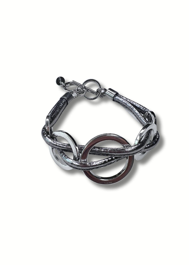 Eternity Weave Bracelet | Silver