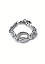 Eternity Weave Bracelet | Silver