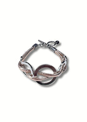 Eternity Weave Bracelet | Silver