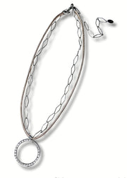 Eternity Necklace | Silver