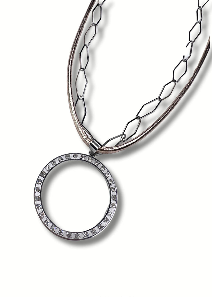 Eternity Necklace | Silver