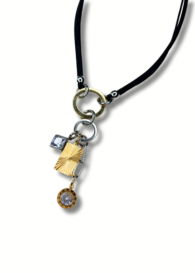 Charm Necklace | Mix Metal