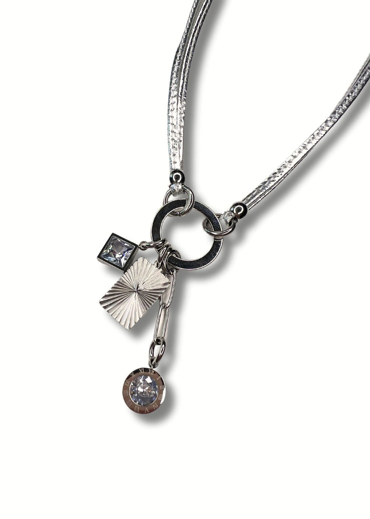 Charm Necklace | Silver