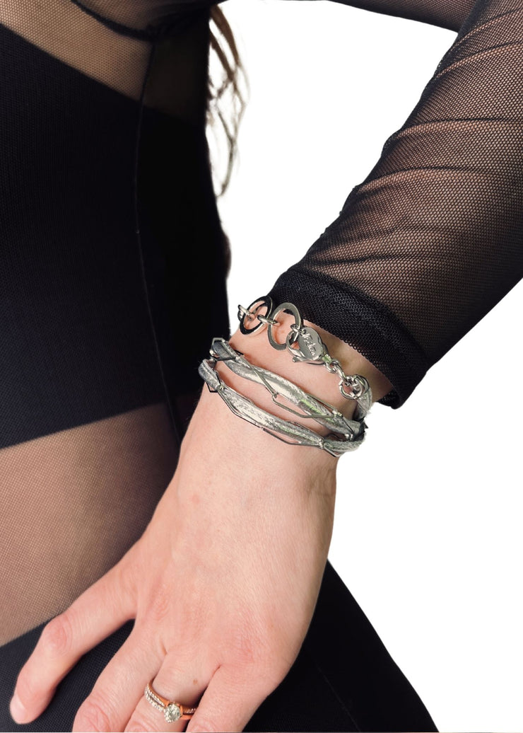 Chain Weave Bracelet | Silver