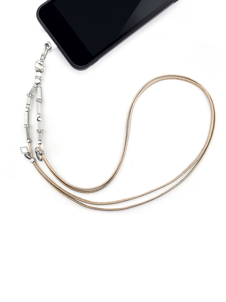 Thin Prism Cross-Body Cell Phone Strap